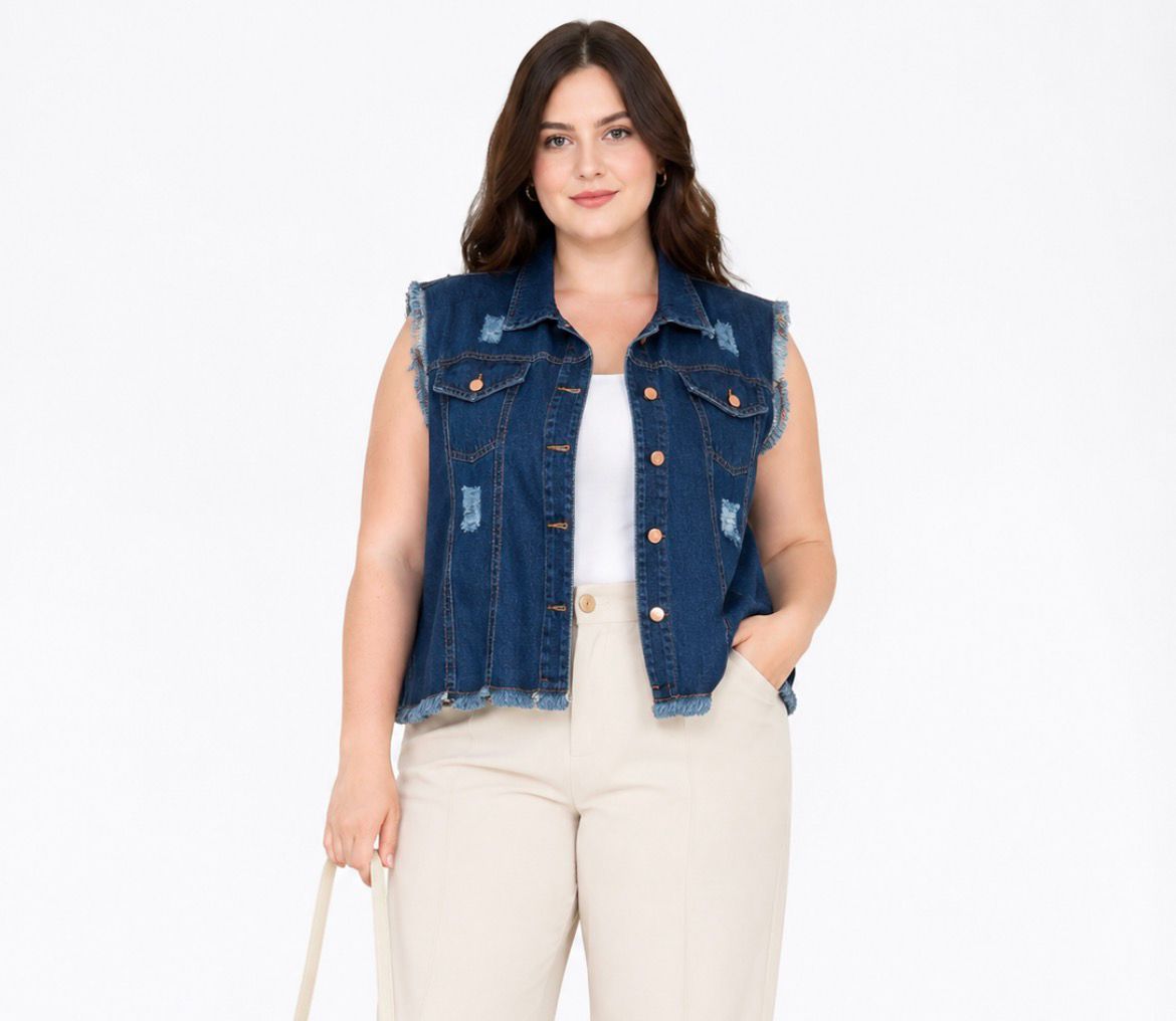 Colete Jeans 
