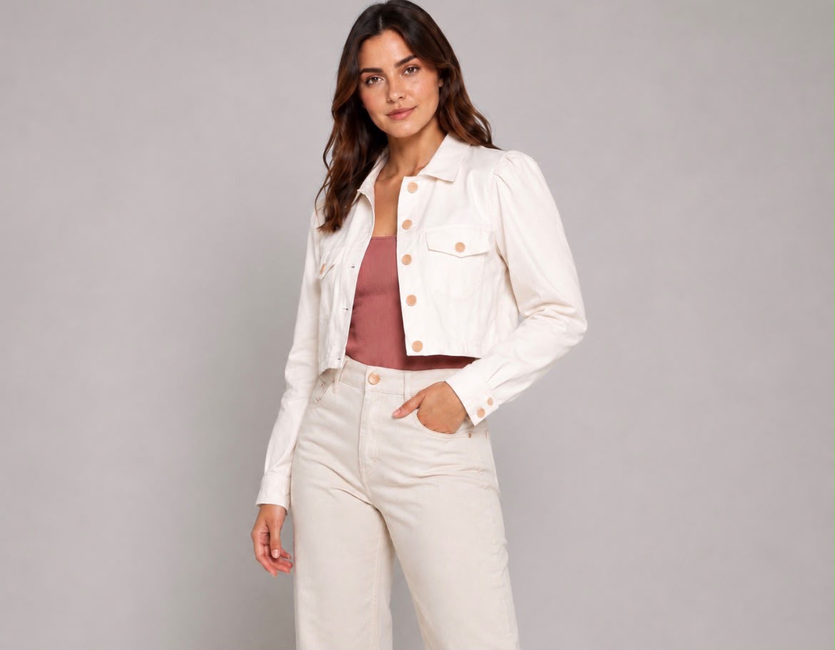 Jaqueta Cropped 