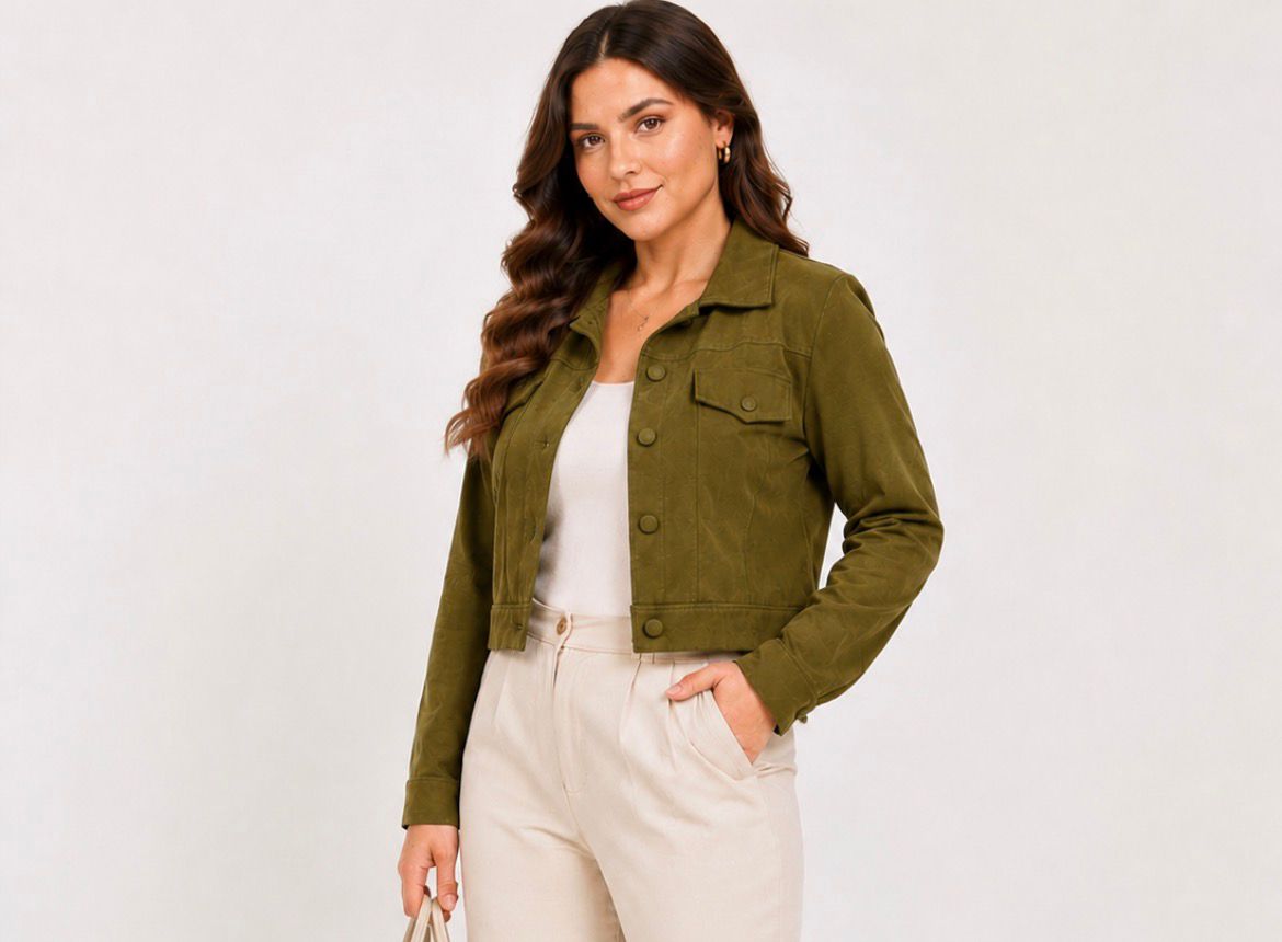 Jaqueta Cropped