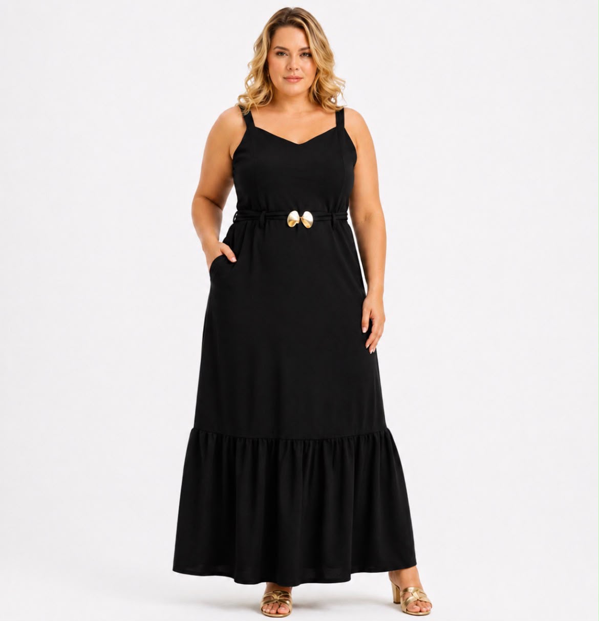 Vestido Longo  Plus Size