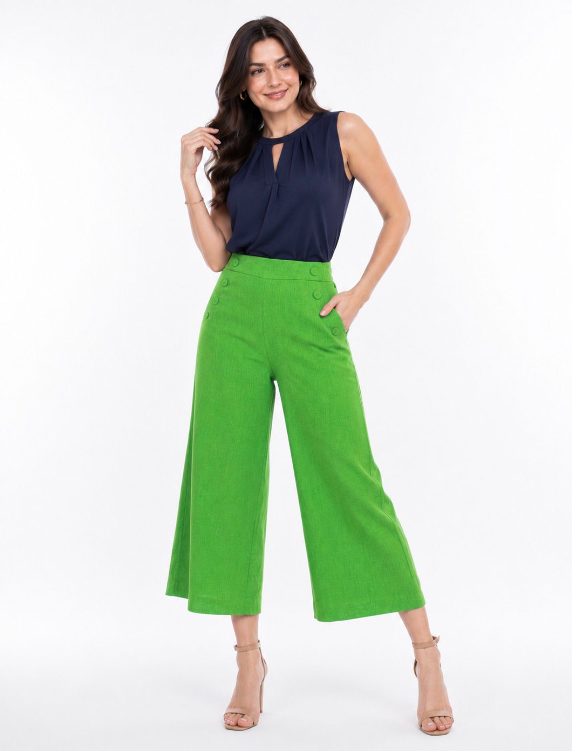 Calça Pantacourt 