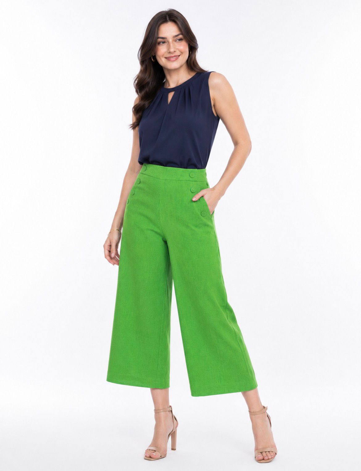 Calça Pantacourt 