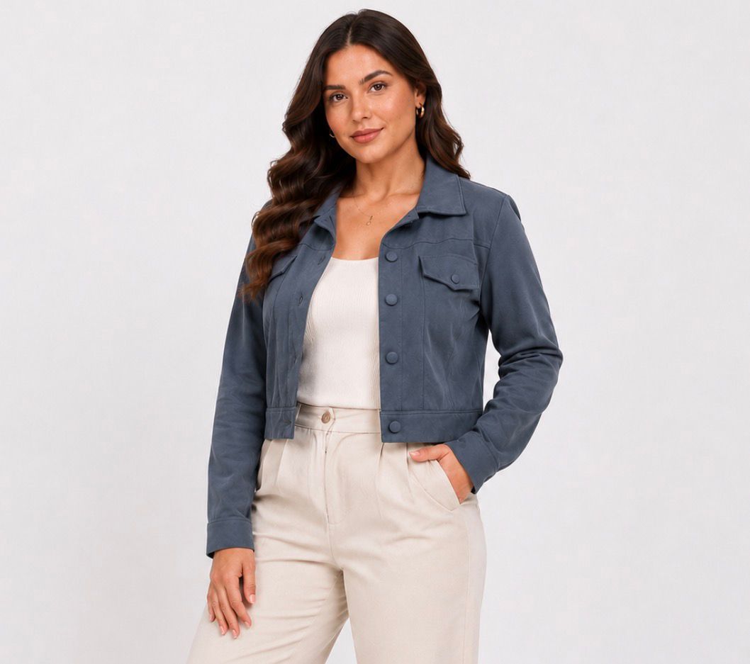 Jaqueta Cropped 