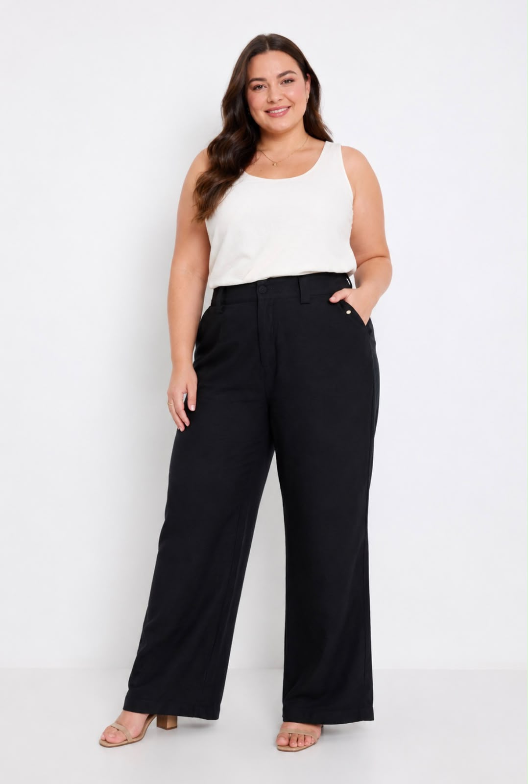 Calça Pantalona  Plus
