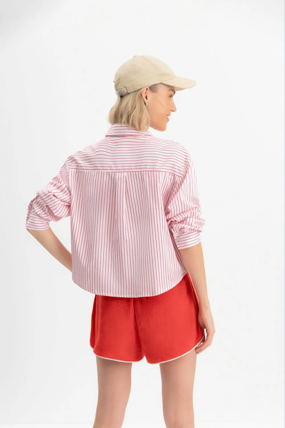 Camisa Feminina Listrada 