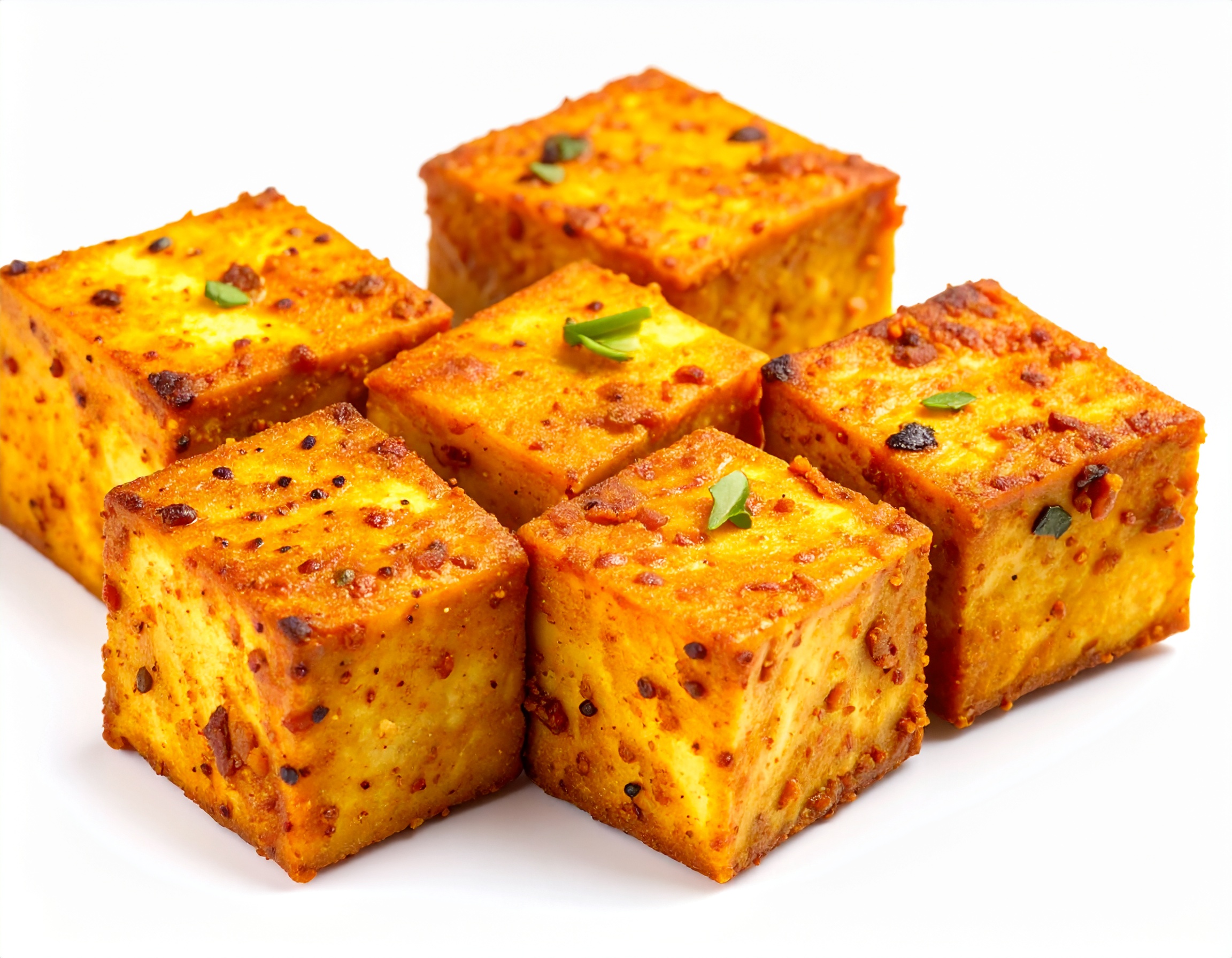 Spicy Paneer Cubes