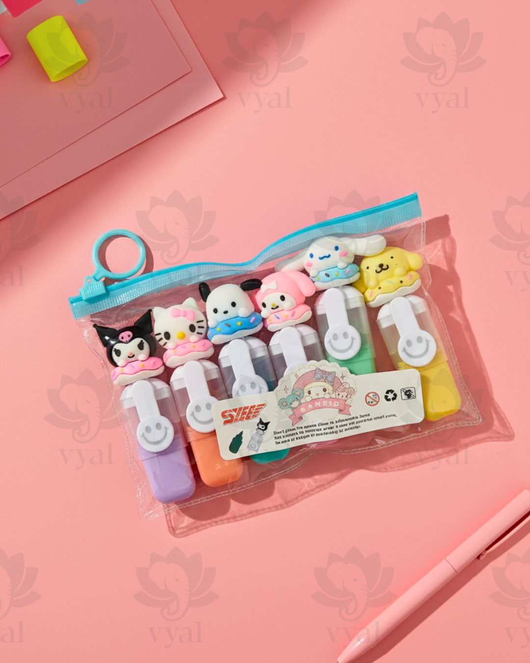 The "Highlight of My Day" 6-Piece Marker Set