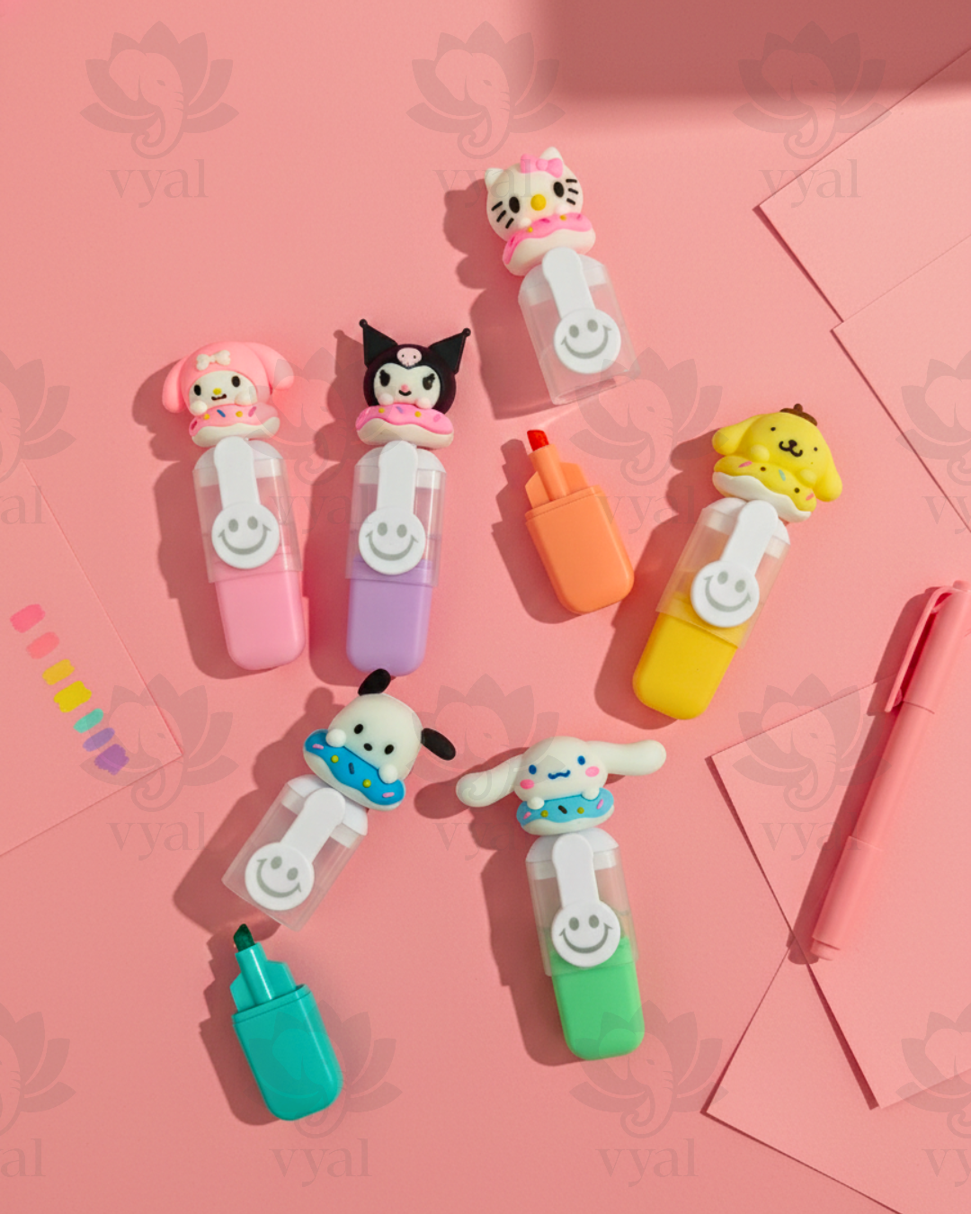 The "Highlight of My Day" 6-Piece Marker Set