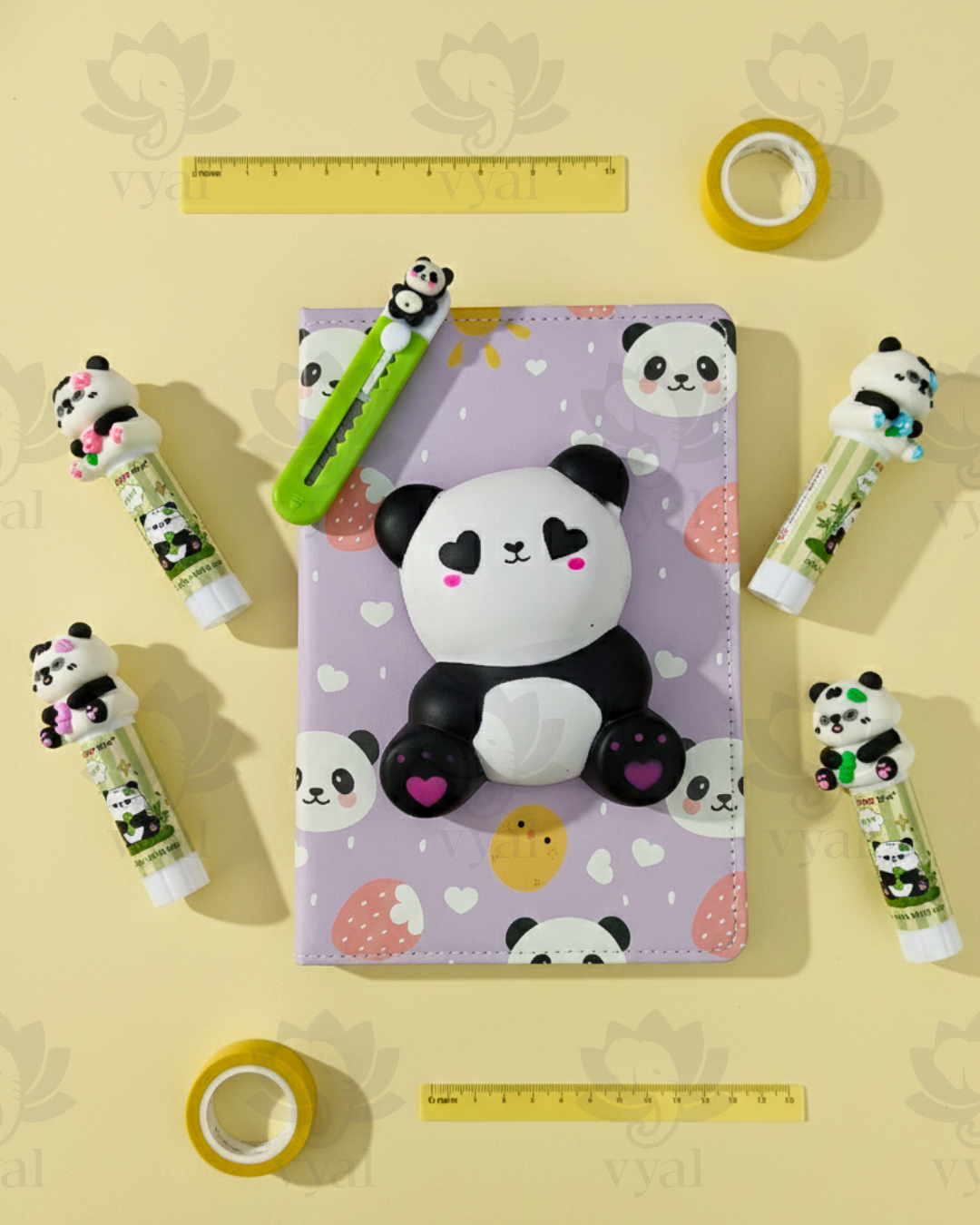 The "Panda Peace" Ultimate Stationery Bundle