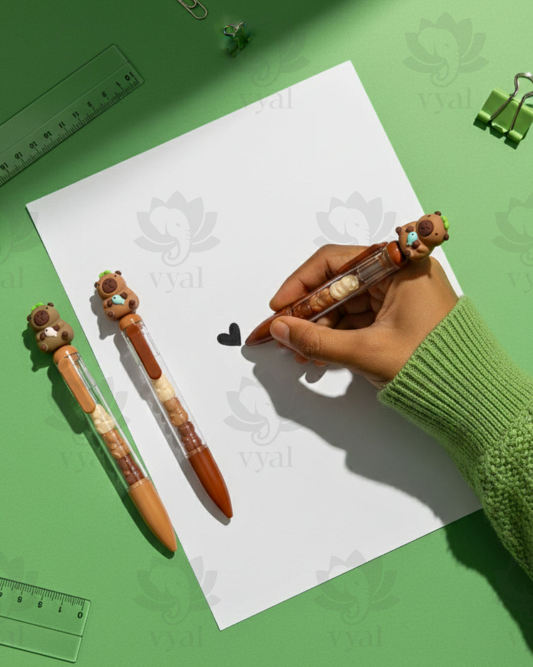 The "Zen-Capy" 3D Fidget String Pen