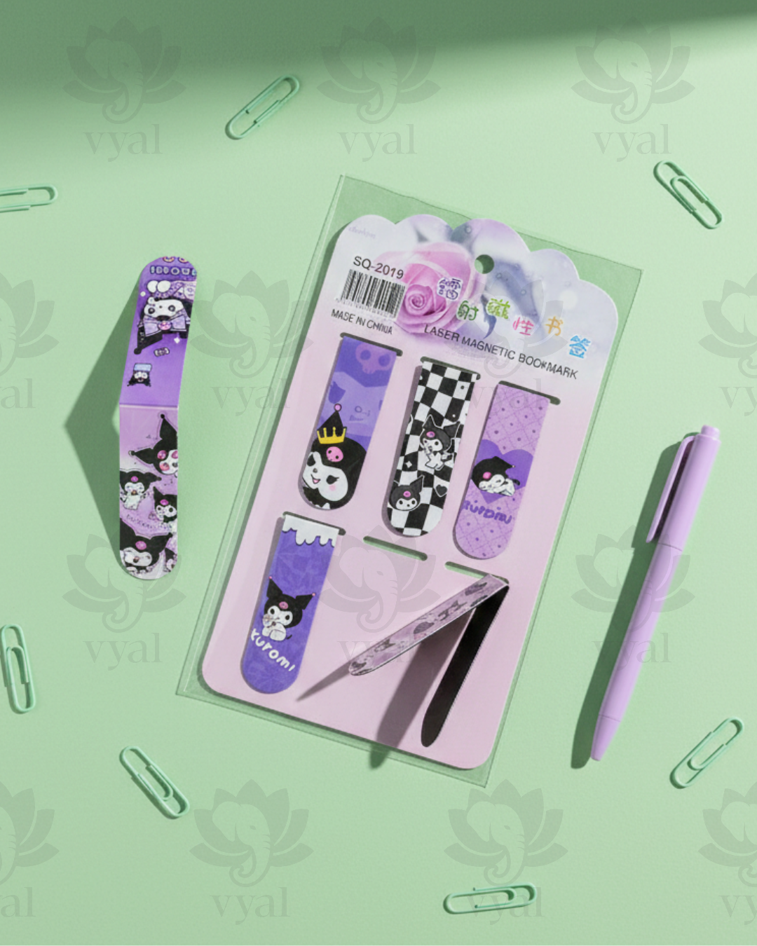 The "Page-Hugger" Magnetic Bookmark Set