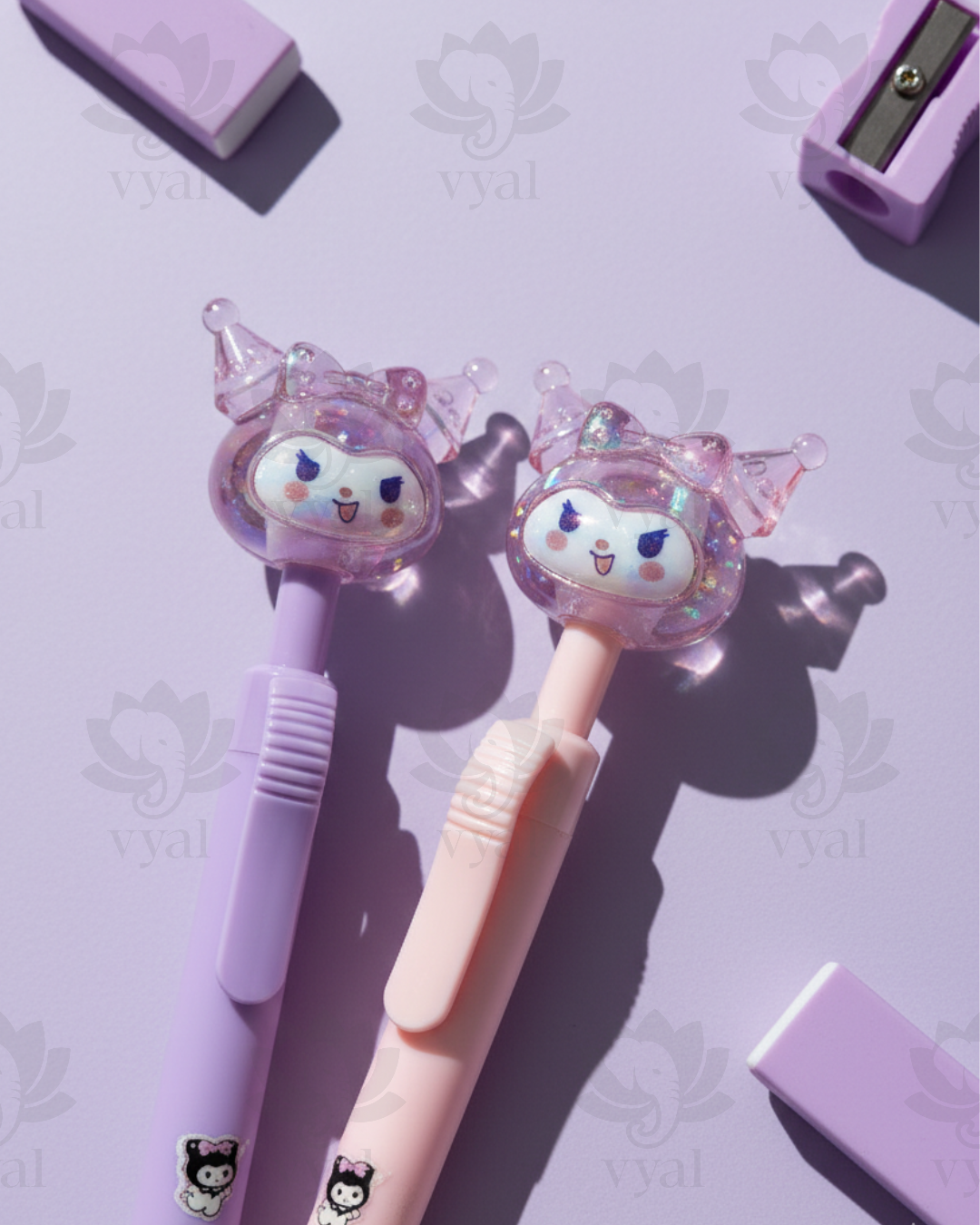 The "Crown & Chaos" Kuromi Gel Pen