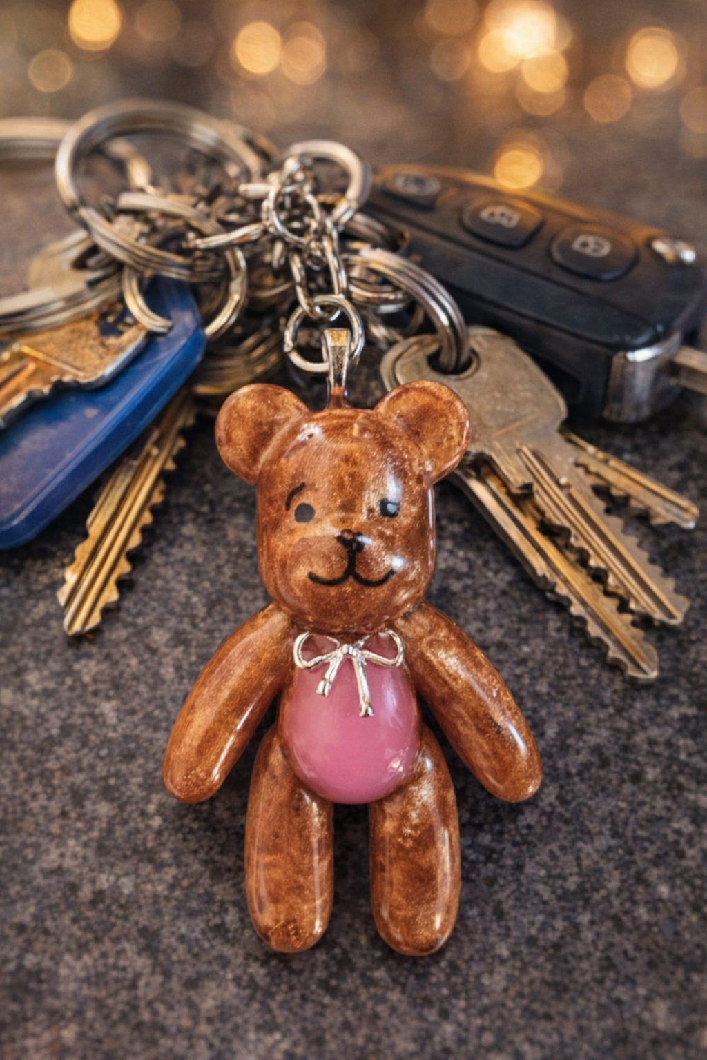 Bear Hug Keyring