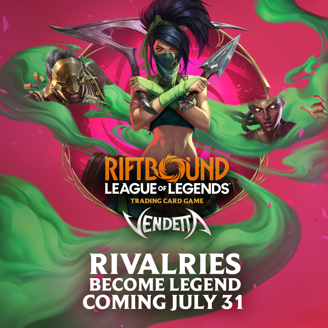 Riftbound Vendetta Summoner's Skirmish Saturday 22nd August @ 14:00