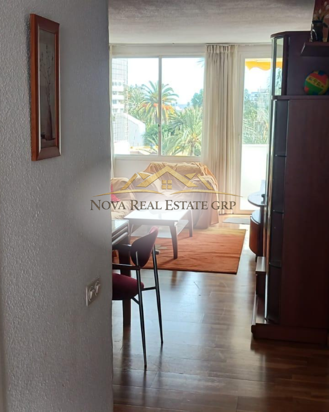 Apartamento con vistas al jardín