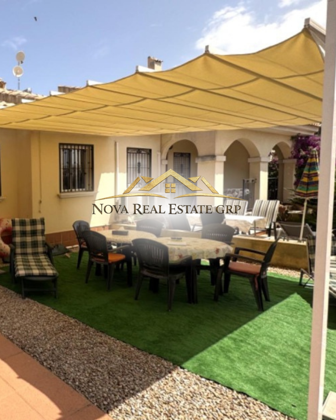 Acogedor bungalow mediterráneo