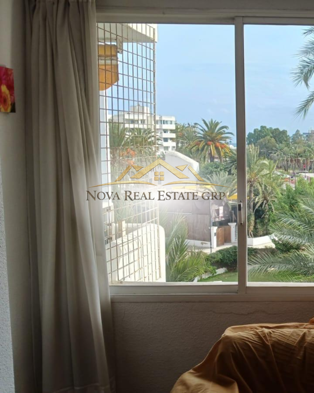 Apartamento con vistas al jardín