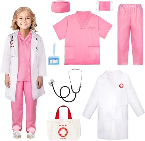 Kids Doctor Costume Set