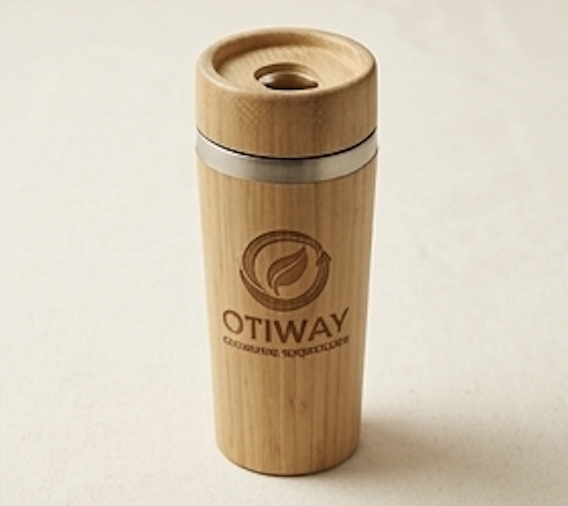 Vaso térmico de bambú