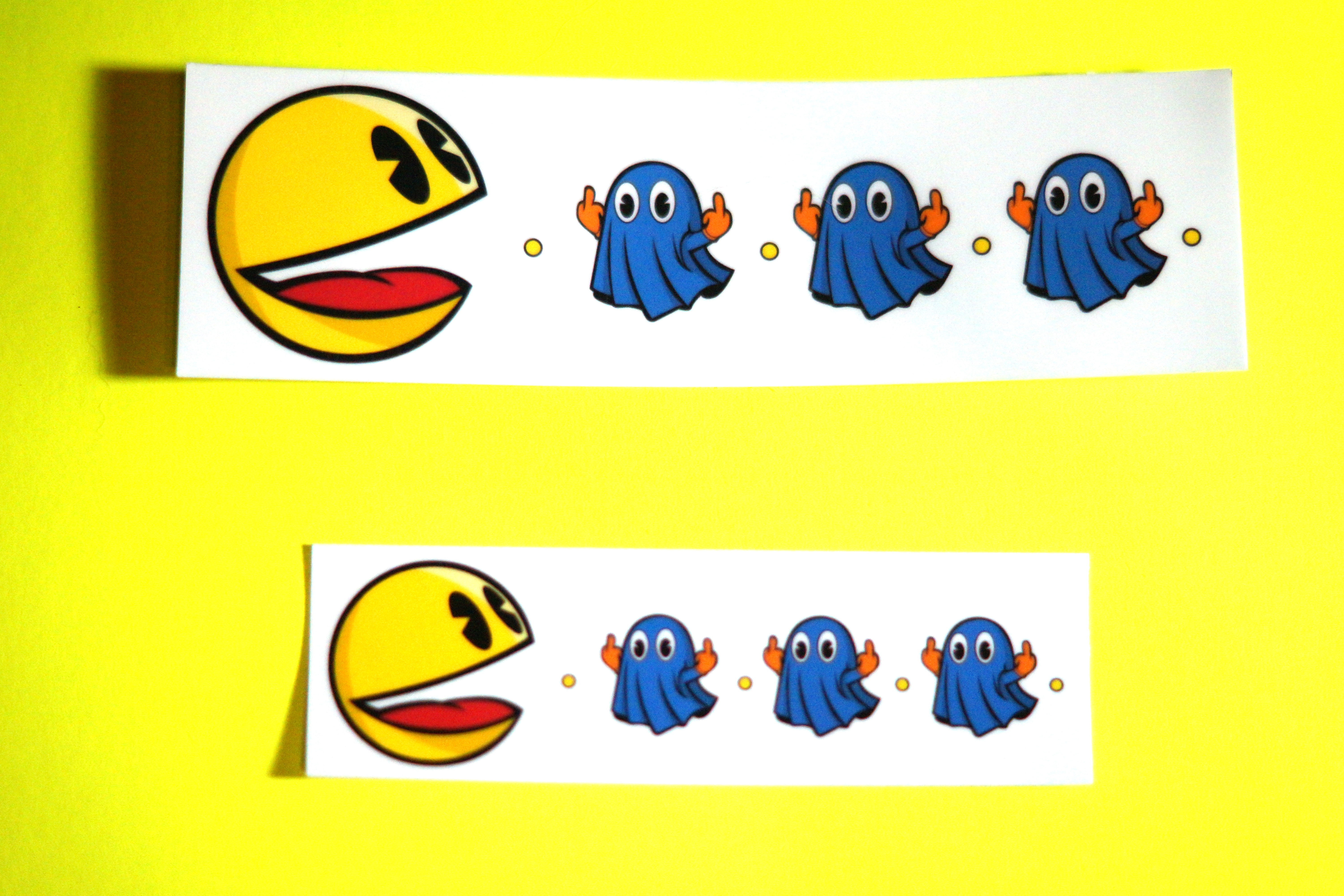 Revenge of the Ghost Pac Man Sticker