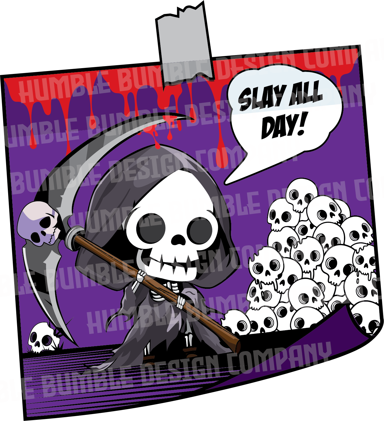 Slay All Day Affirmation Magnet