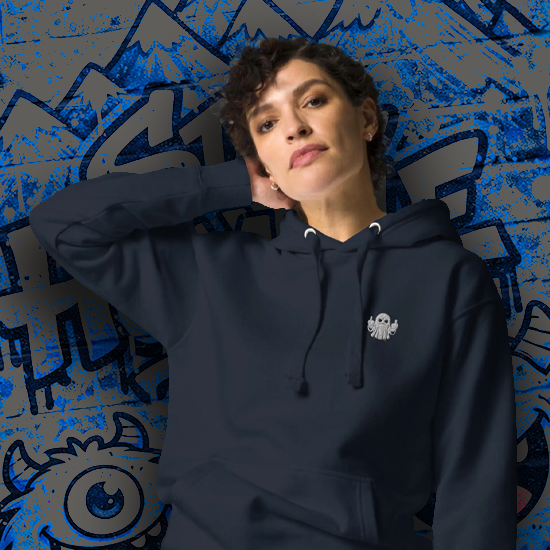 Double FU Sassy Ghost Unisex Hoodie