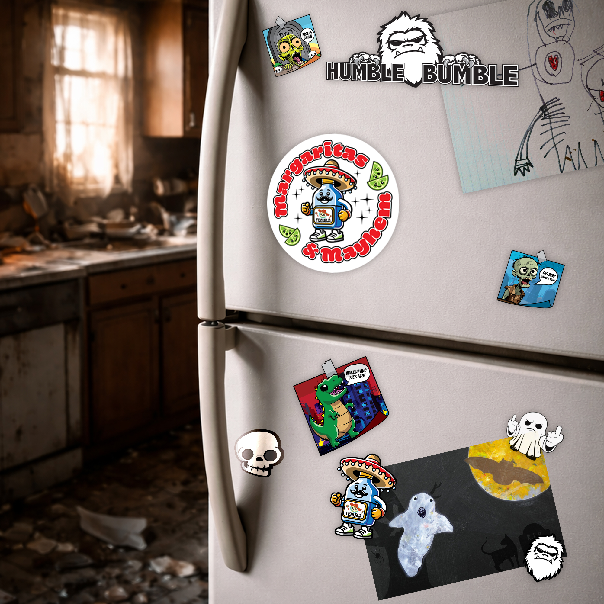 Margaritas & Mayhem Magnet