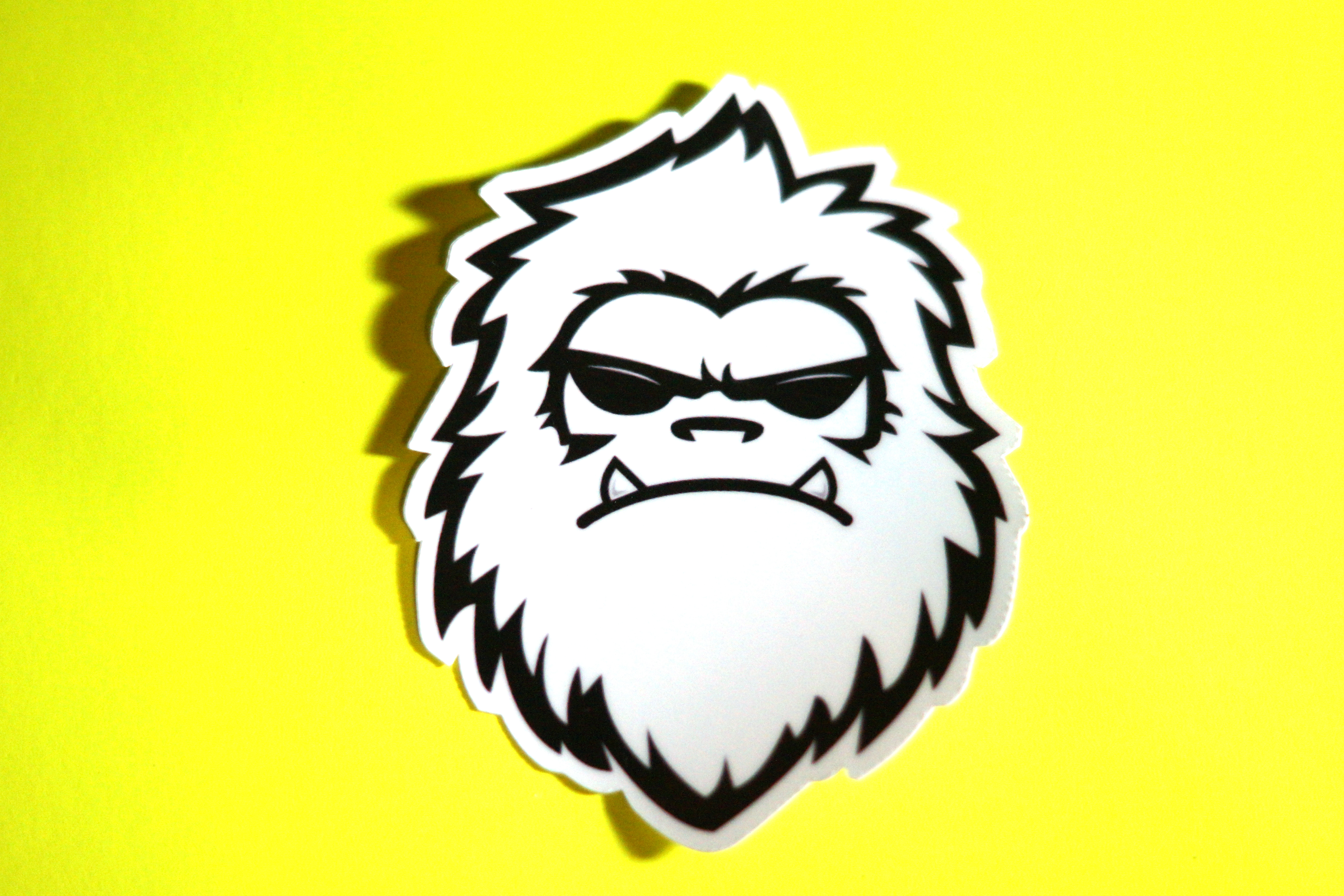 Yeti Monster Sticker