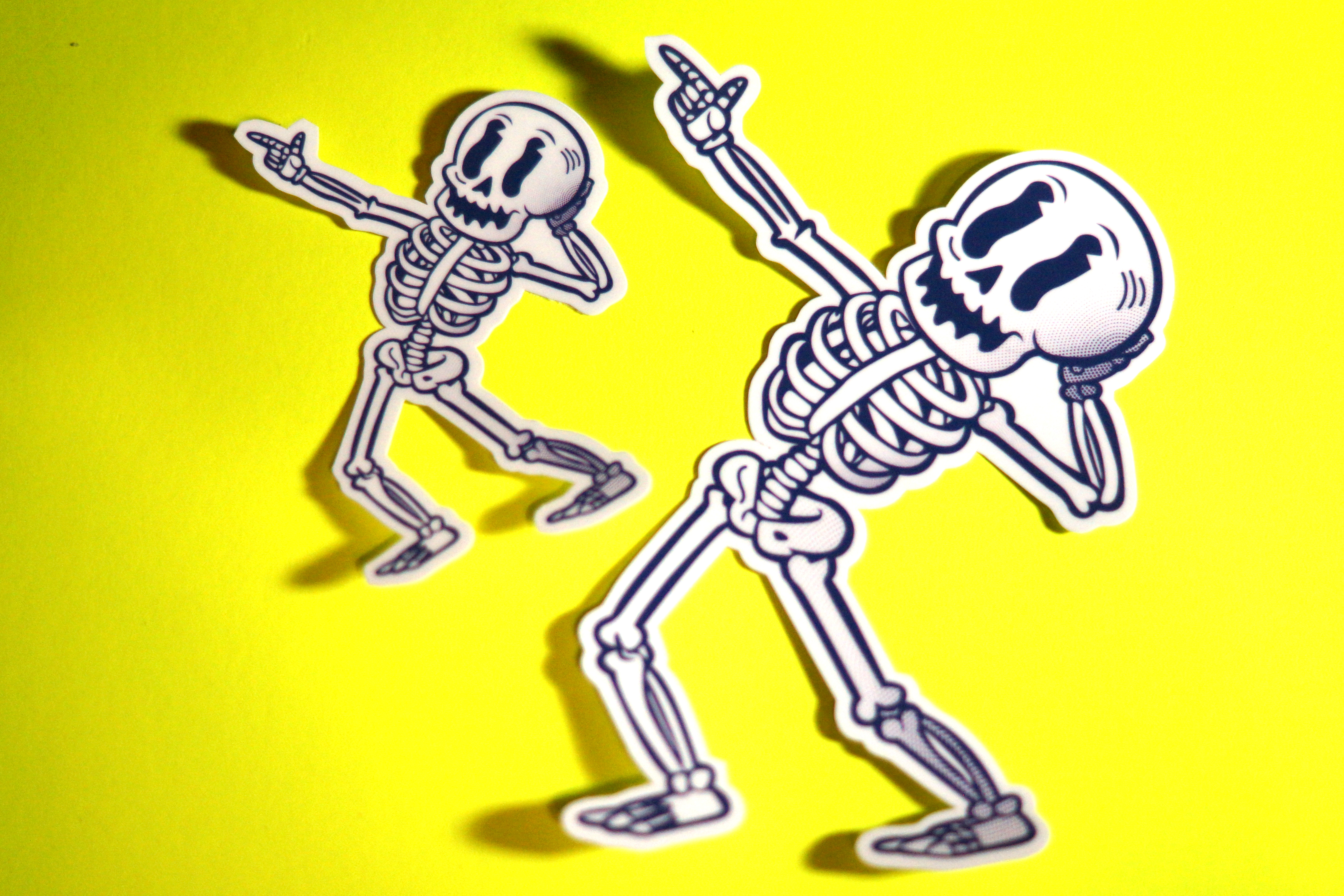 Dabbing Skeleton