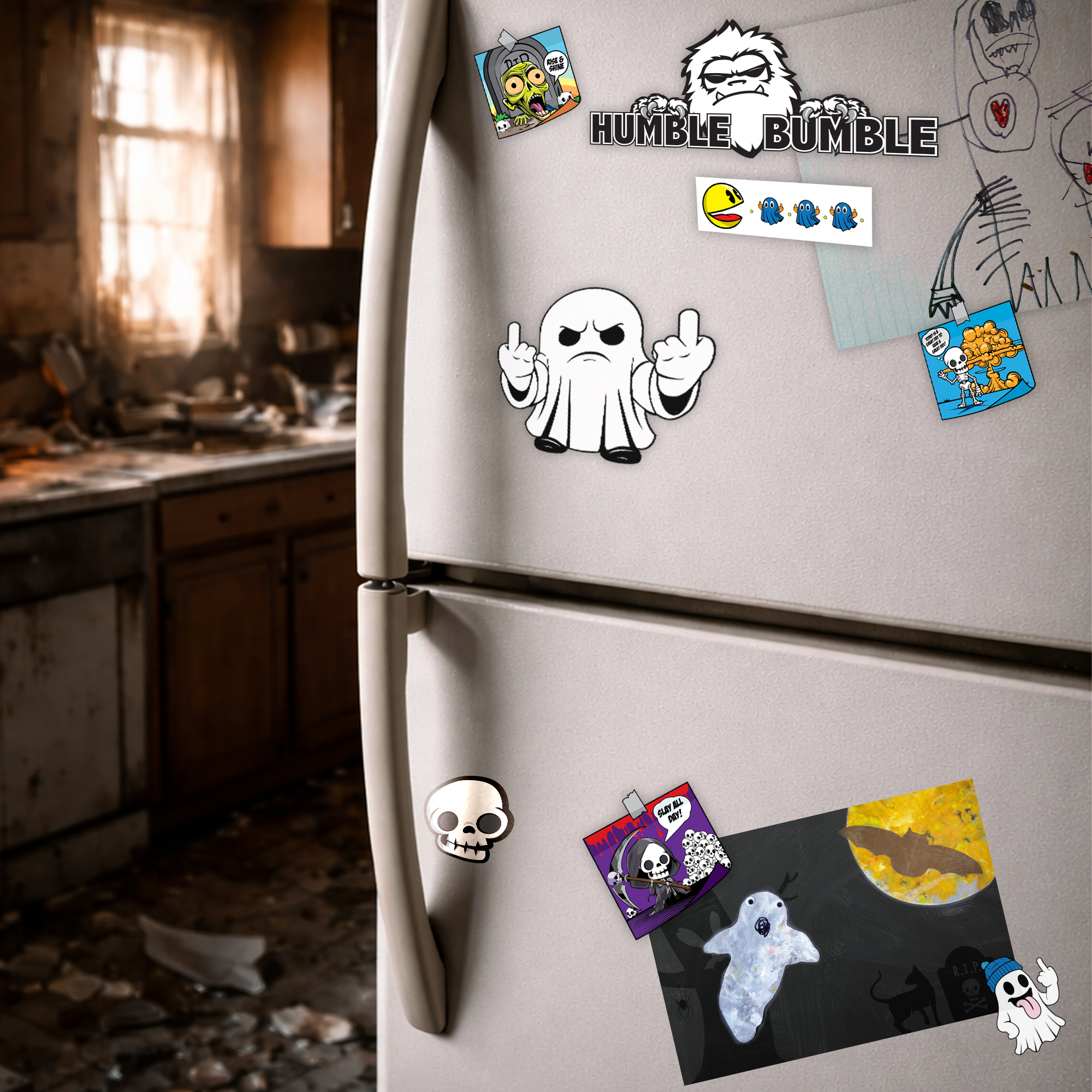 Ghost Giving The Double Magnet