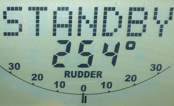 Dalle d'affichage LCD neuve pour Pupitre de commande de pilote Autohelm ST7000