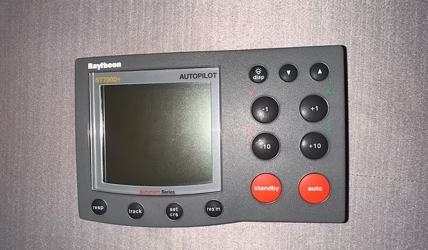 Dalle d'affichage LCD neuve pour pupitre de commande de pilote Raymarine ST7000+, ST7001 et ST8001