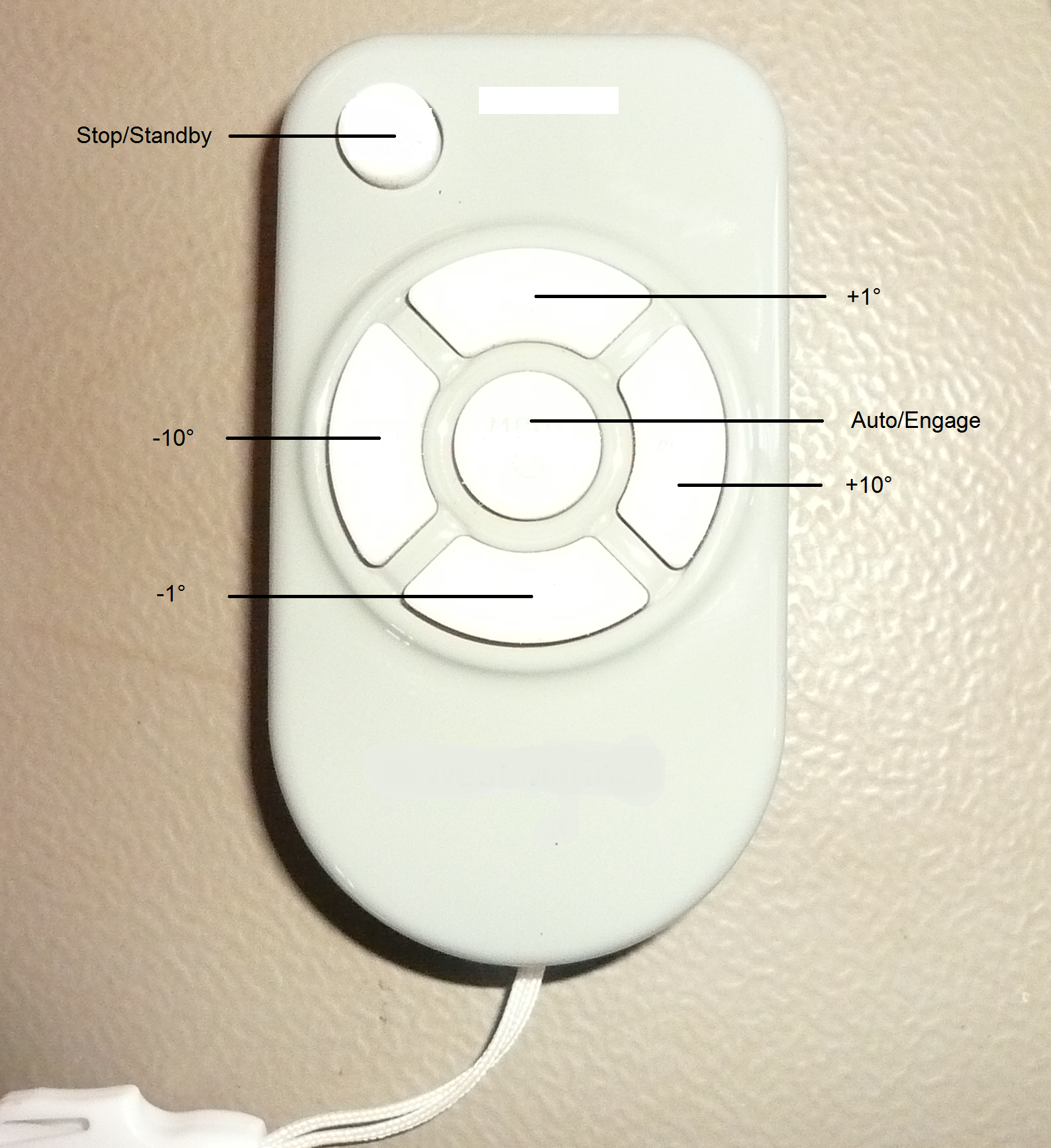 Télécommande SeatalkNG ETANCHE IPx7 pour pilotes Raymarine de dernière génération EVO