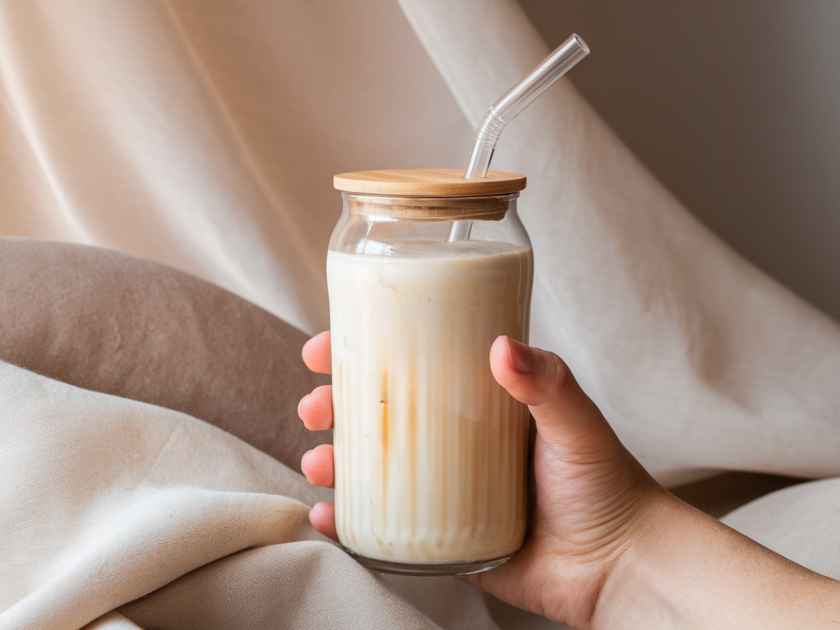 Personalized Beer Glass Can