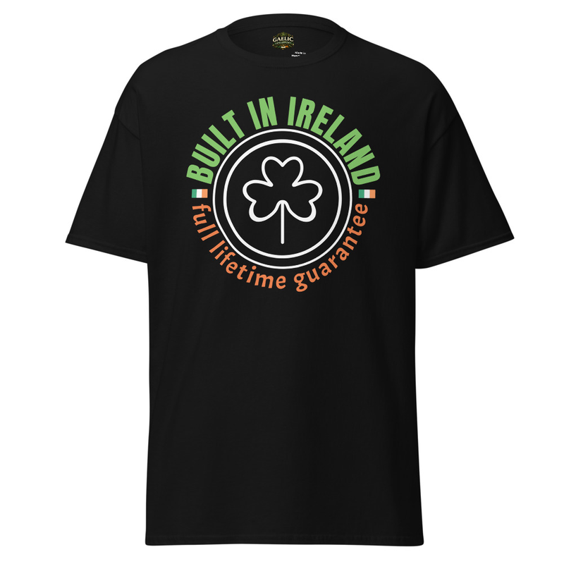 Built in Ireland Shamrock Tee – Irish Pride Unisex T-Shirt