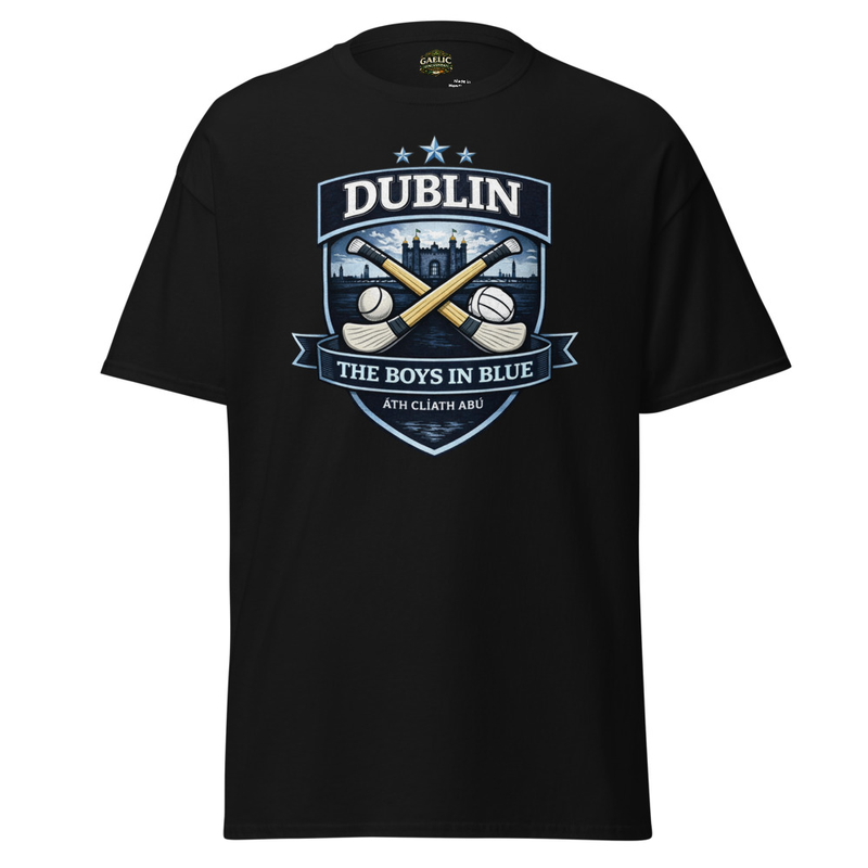 Dublin 'Boys in Blue' T-Shirt – Dublin GAA-Inspired Gaelic Football & Hurling Tee