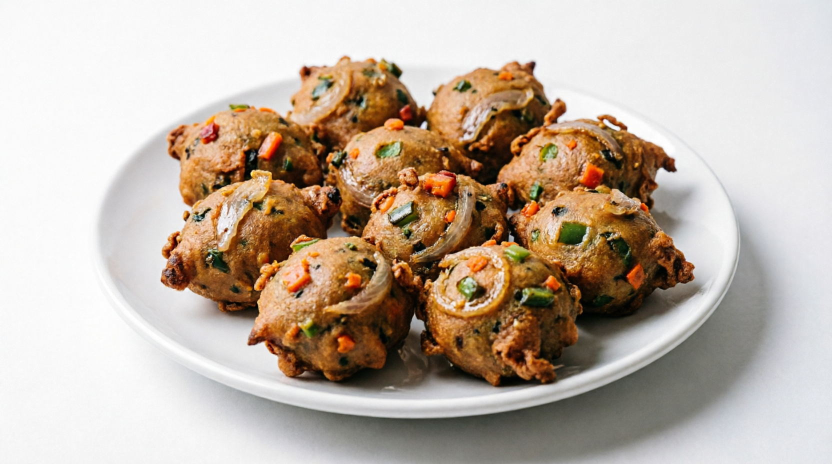 Pakora plate pieces of 12