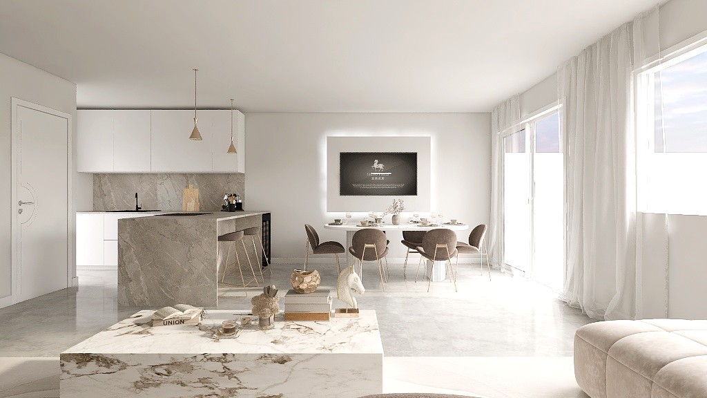 Villa Adosada con vista lateral Delux 