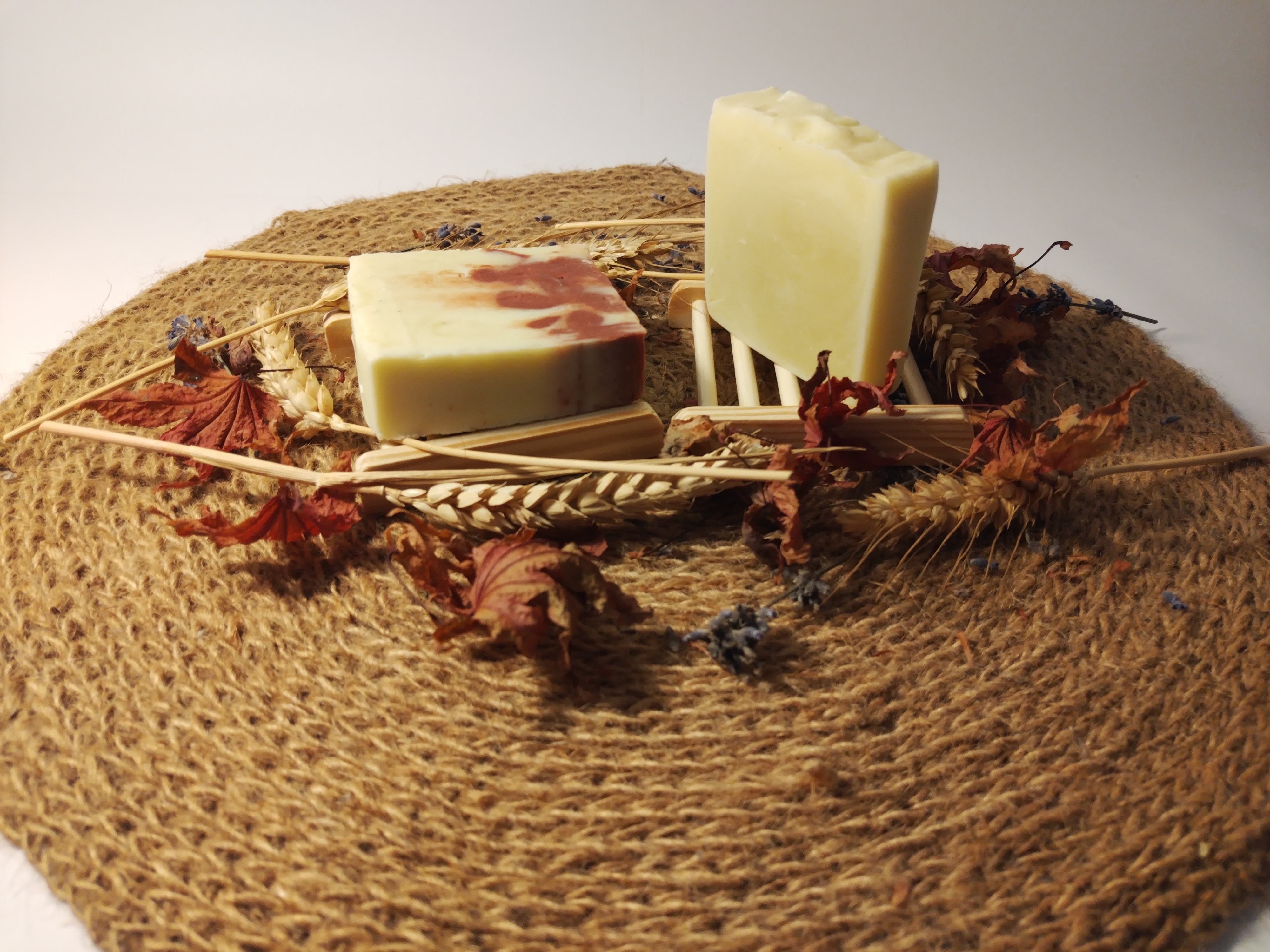 Porte-savon en bambou