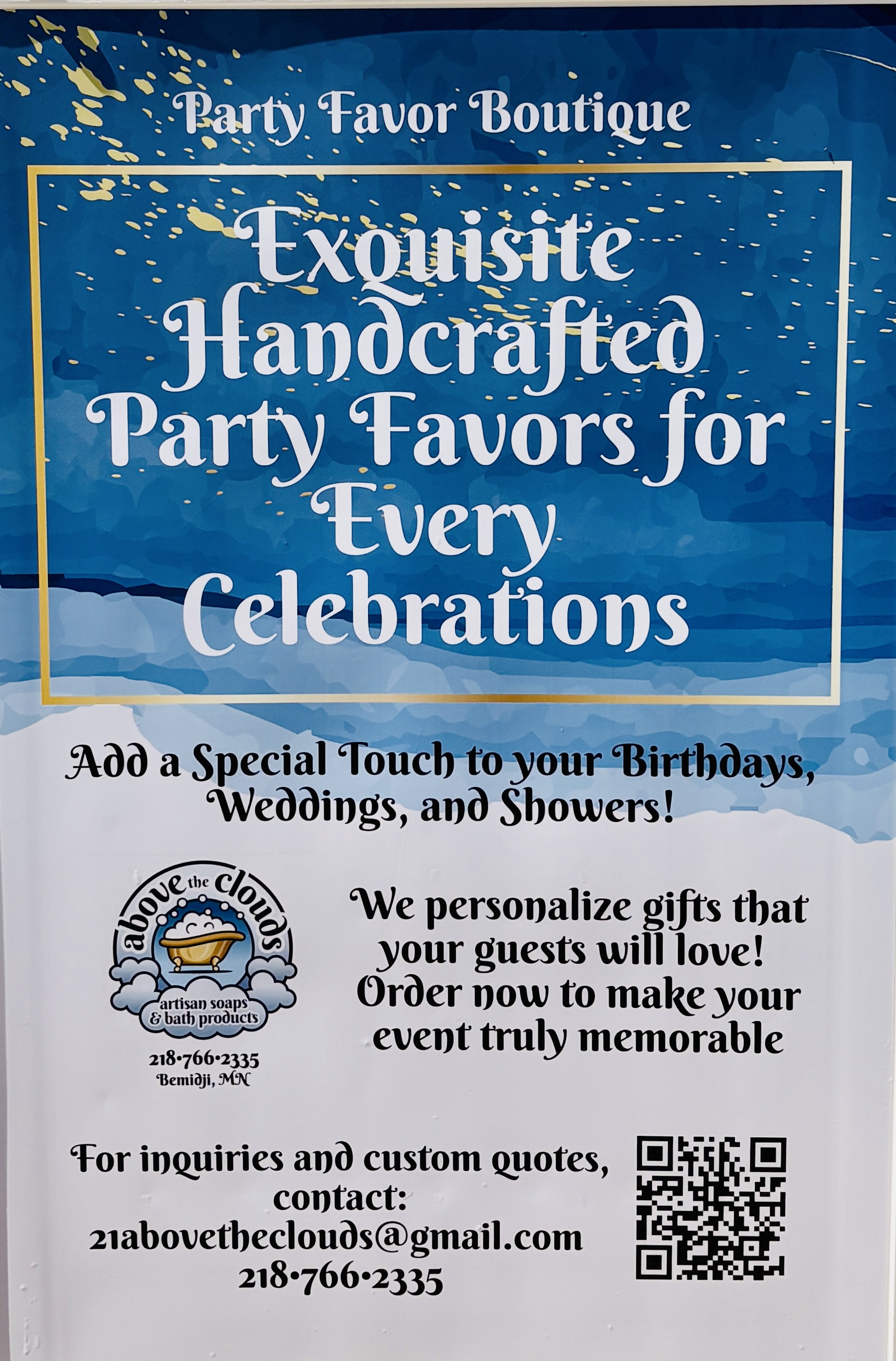 Handcrafted Party Favors
