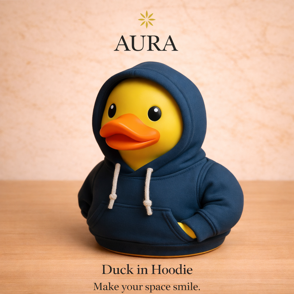 Duck in Hoodie
