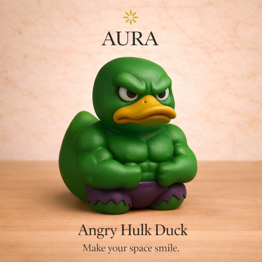 Angry Hulk Duck