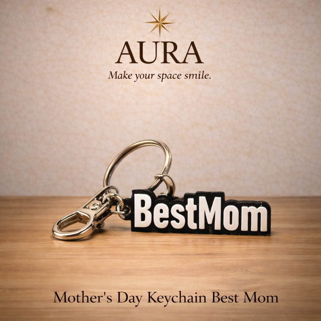 Best Mom Keychain