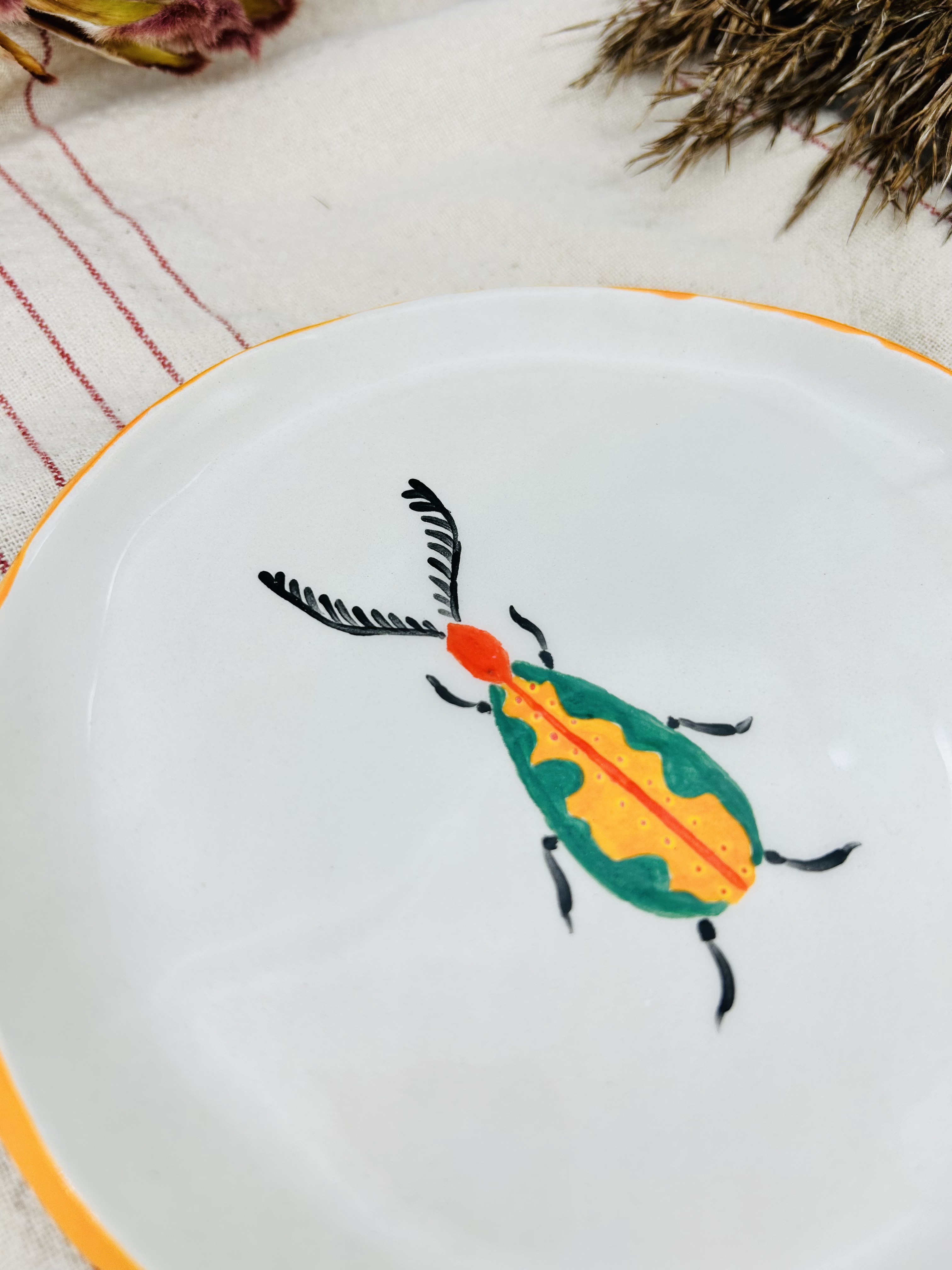 Lėkštė Spalvotas vabaliukas