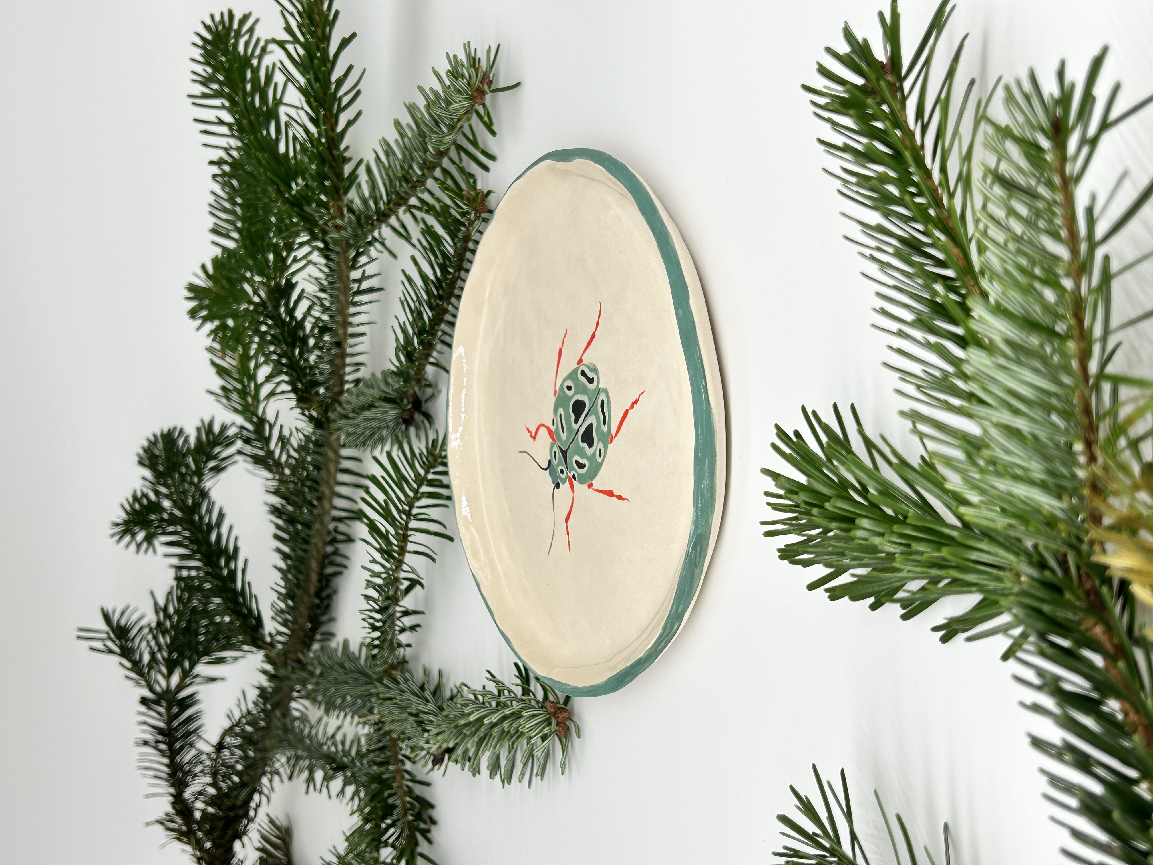 Lėkštė Raudonkojis vabalas