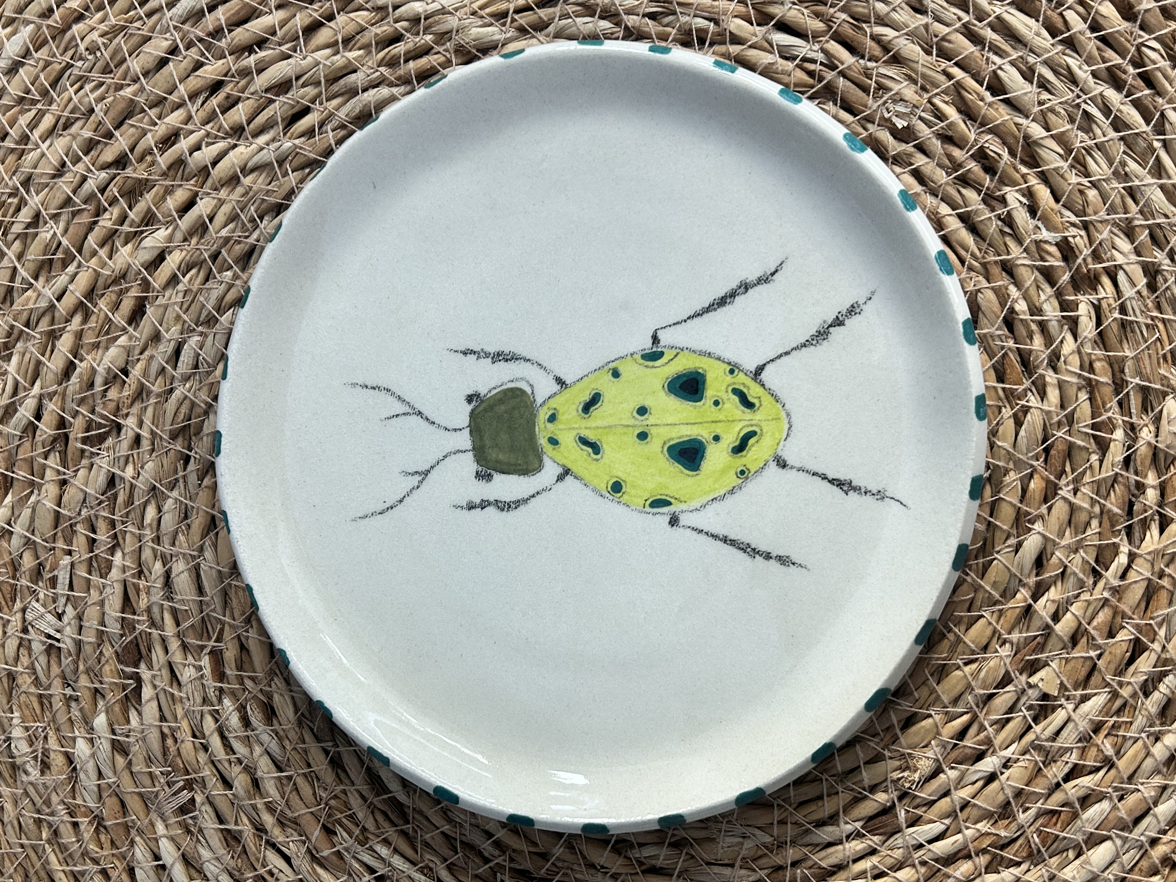 Lėkštė Salotinis vabalas