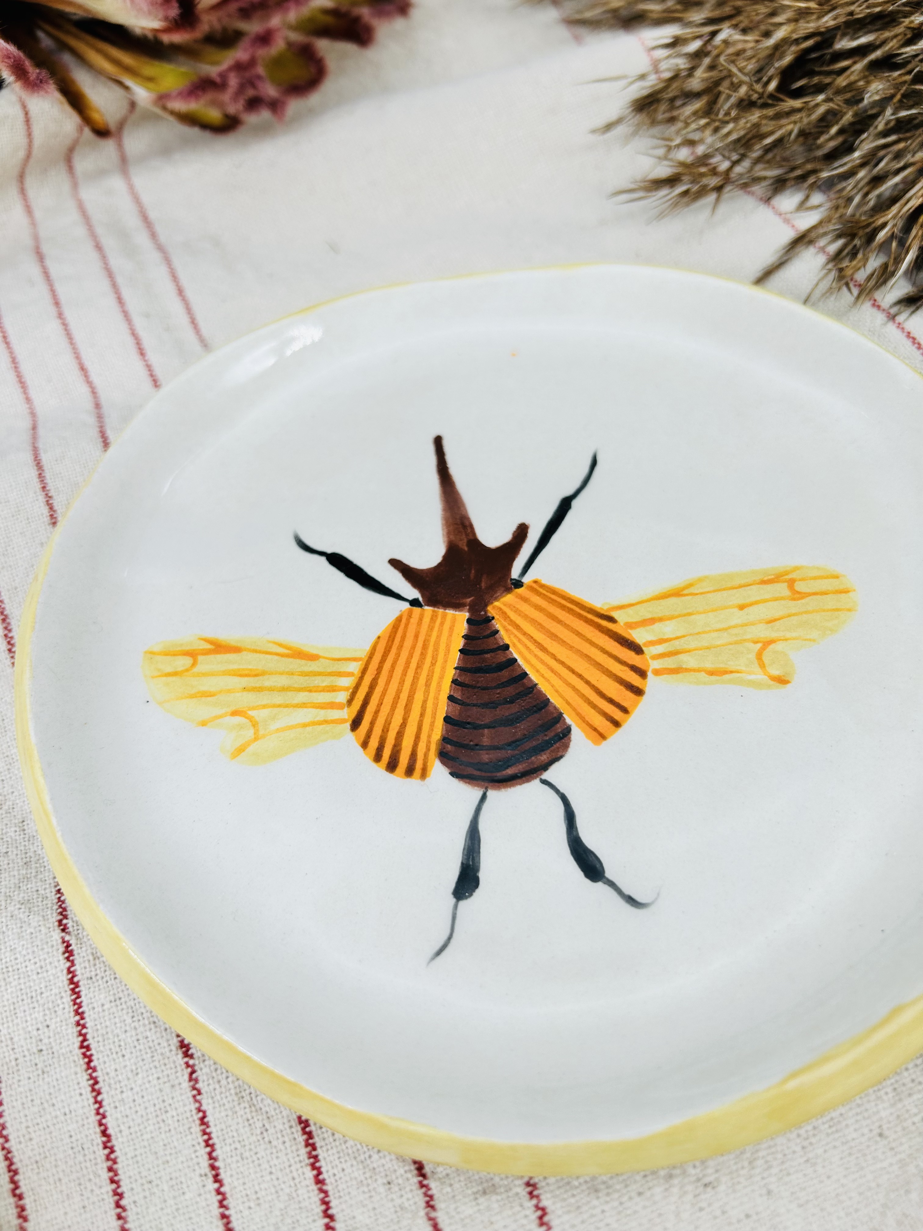 Lėkštė Spalvotas vabaliukas