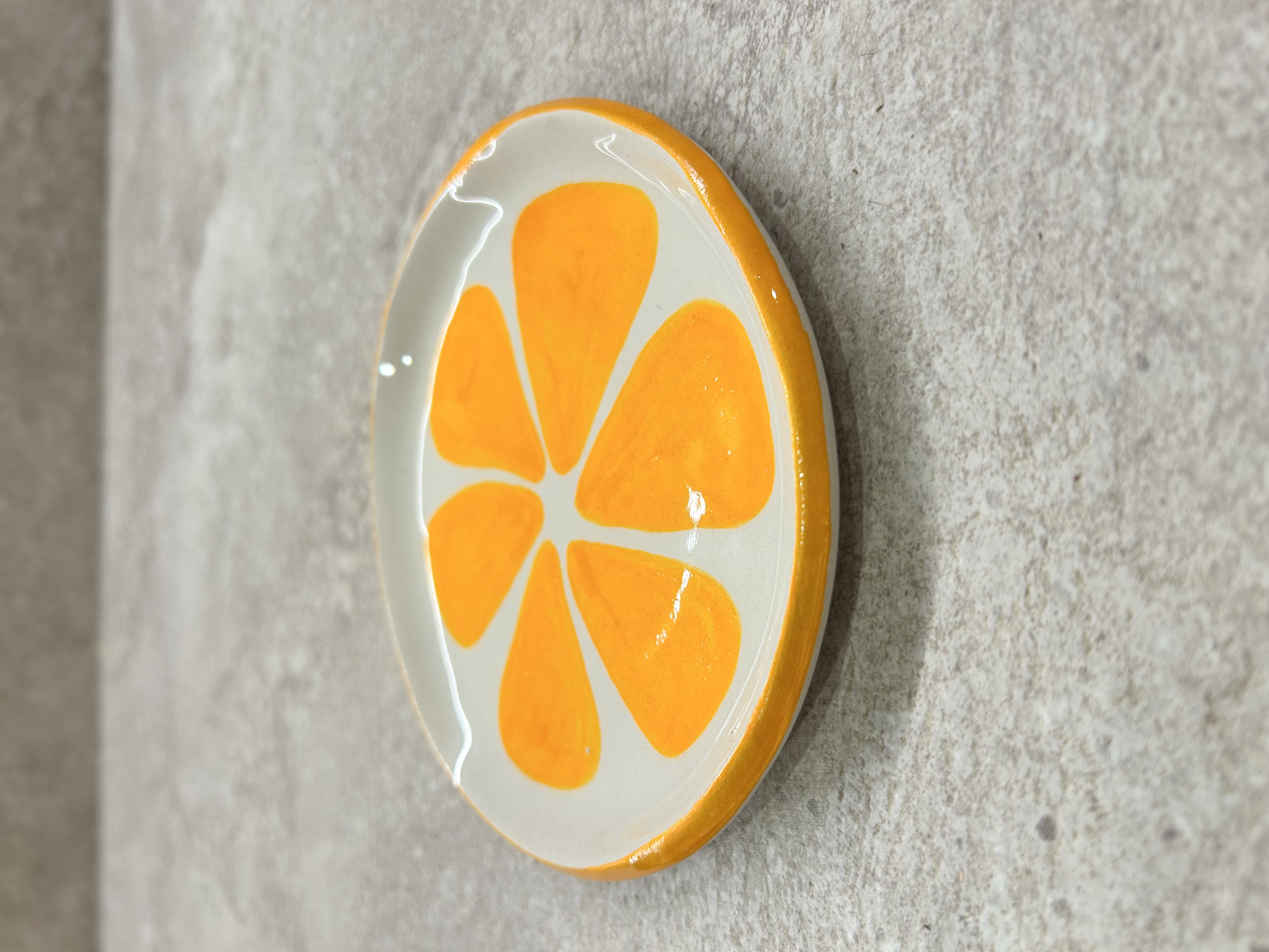 Lėkštė Apelsino griežinėlis