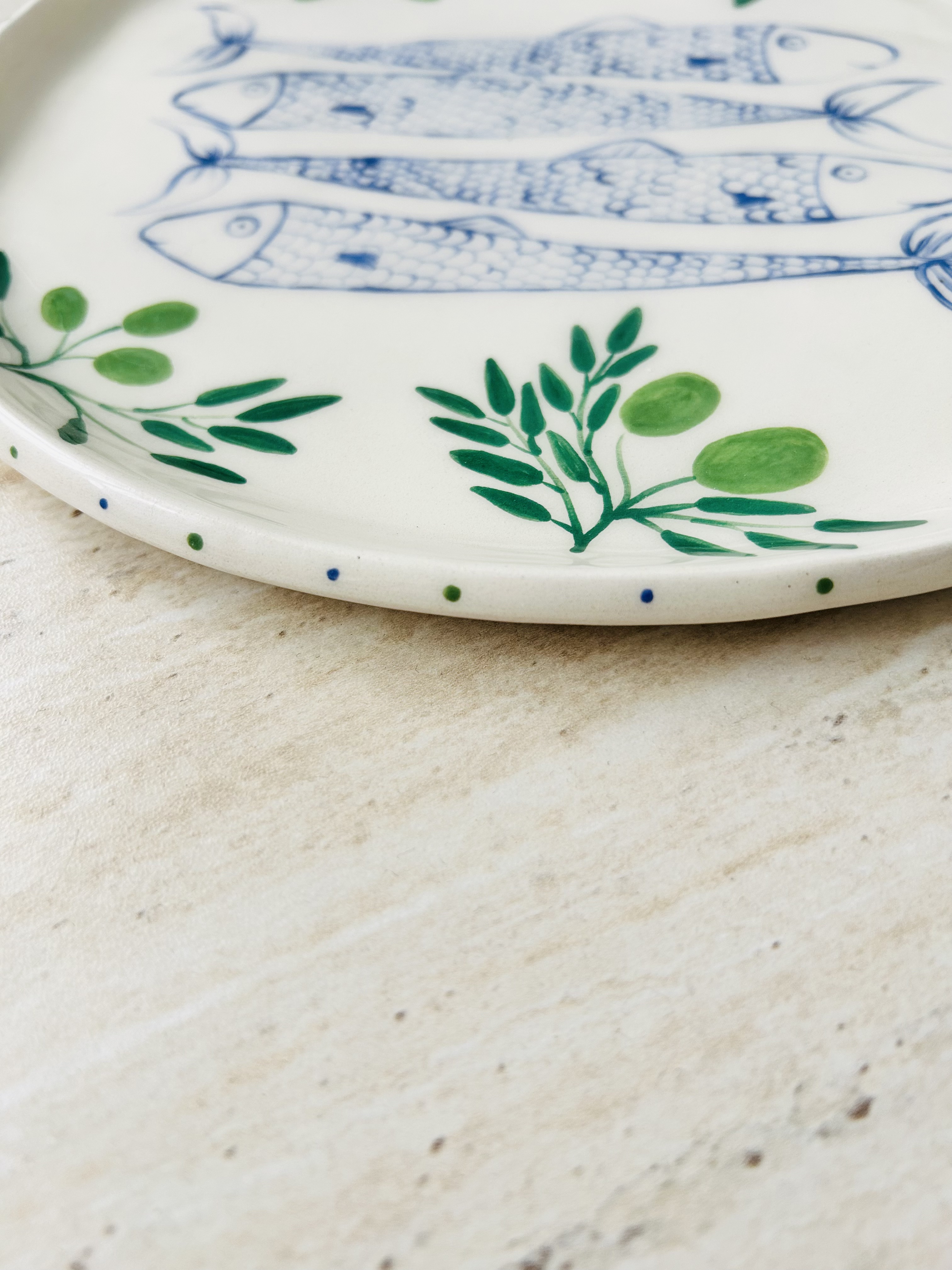 Lėkštė Viduržemio pakrantė