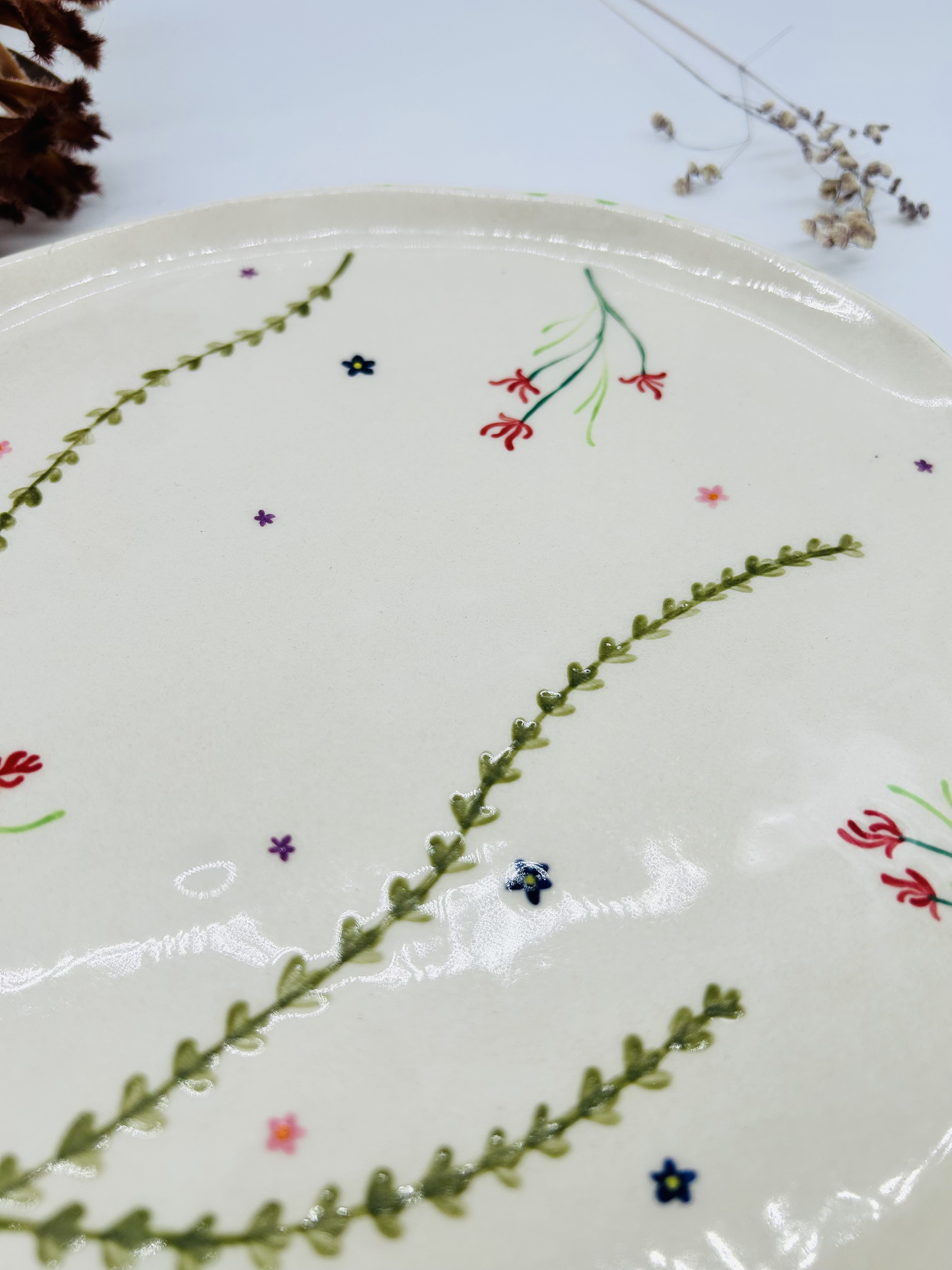 Lėkštė Vandens augalai